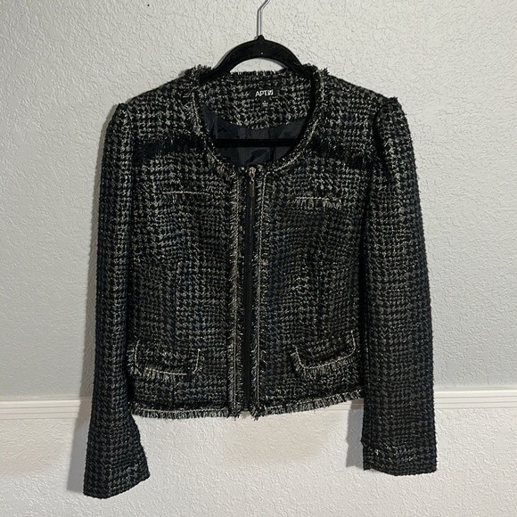 Apt.9 Houndstooth Jacket.